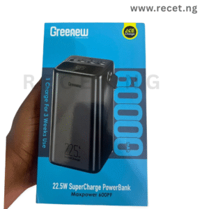 itel 60000mah Power Bank - 22.5W Greenew fast charge