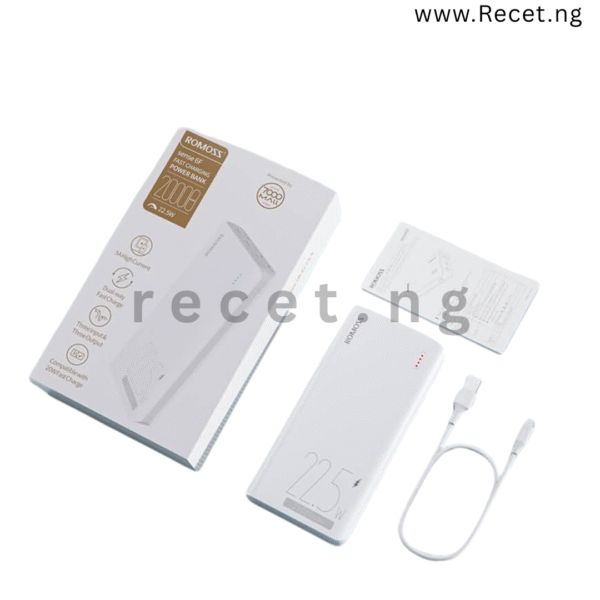 romoss 20000mah power bank