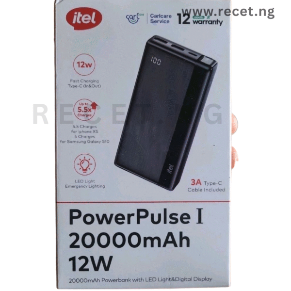 itel 2000mah power bank
