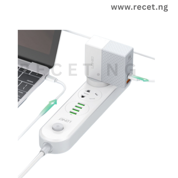 Ldnio 65W Super Fast Wall Charger A2620C
