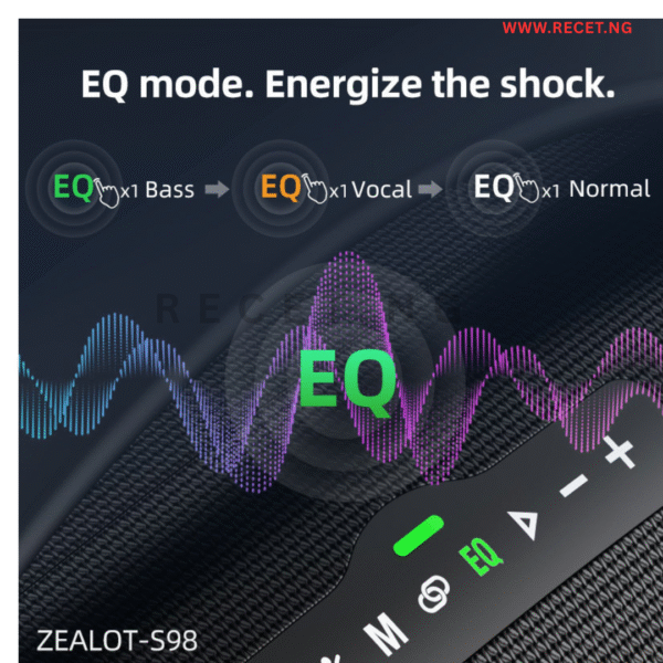 zealot s98 speaker