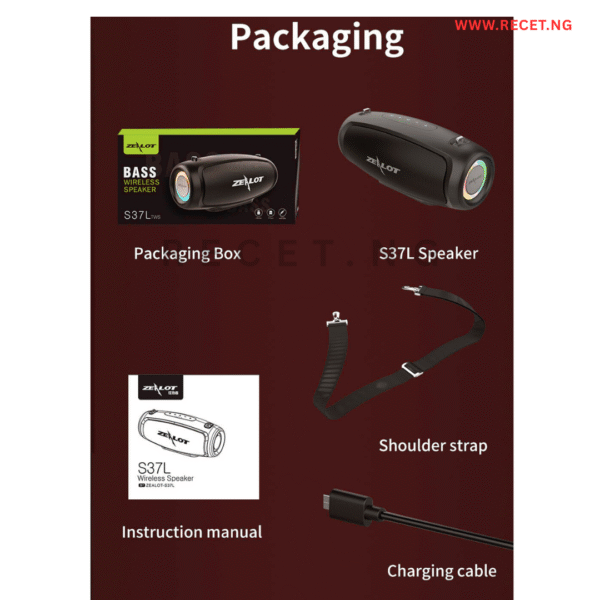 zealot s37l speaker price