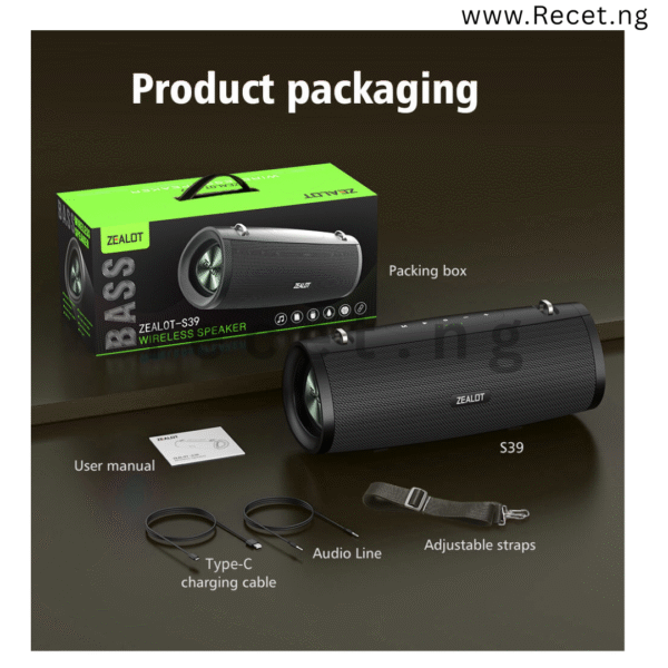 zealot s39 speaker