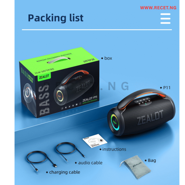 p11 seaker packaging