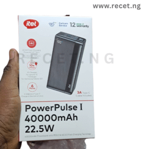 itel 40000mAh  Powerbank - 22.5W Fast Charge