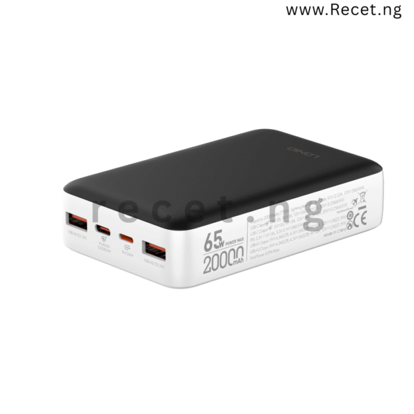 LDNIO PQ27 20000mAh Power Bank 65W