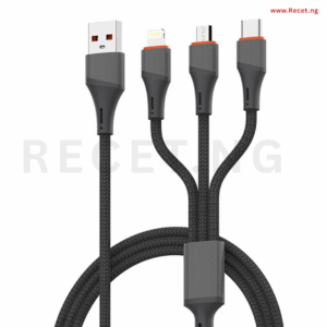 Ldnio LC96u 3-in-1 1.2m Fast Charging Cable