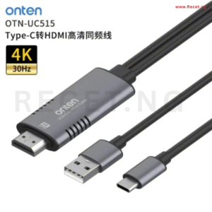 Onten Otn-UC515 USB-C to HDMI Cable 4K 1.8m
