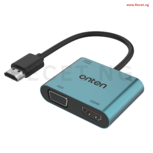 Onten 5166HV Hdmi to Hdmi+Vga Adapter