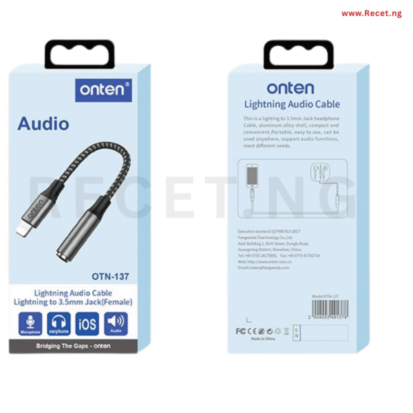 lightning to 3.5mm adapter