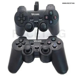 Double Wired Game Pad – Black